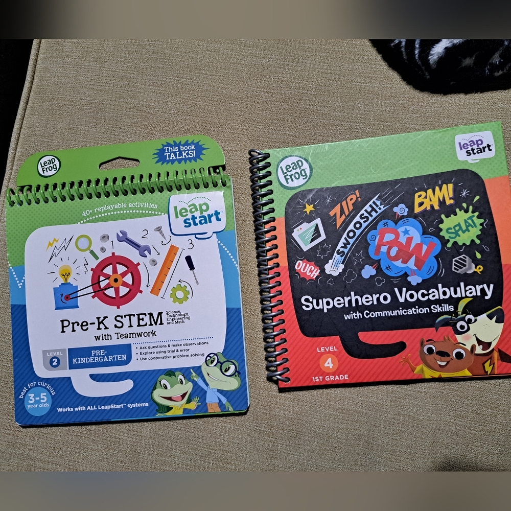 LeapFrog Pre-K STEM and Superhero Vocabulary Learning Set
